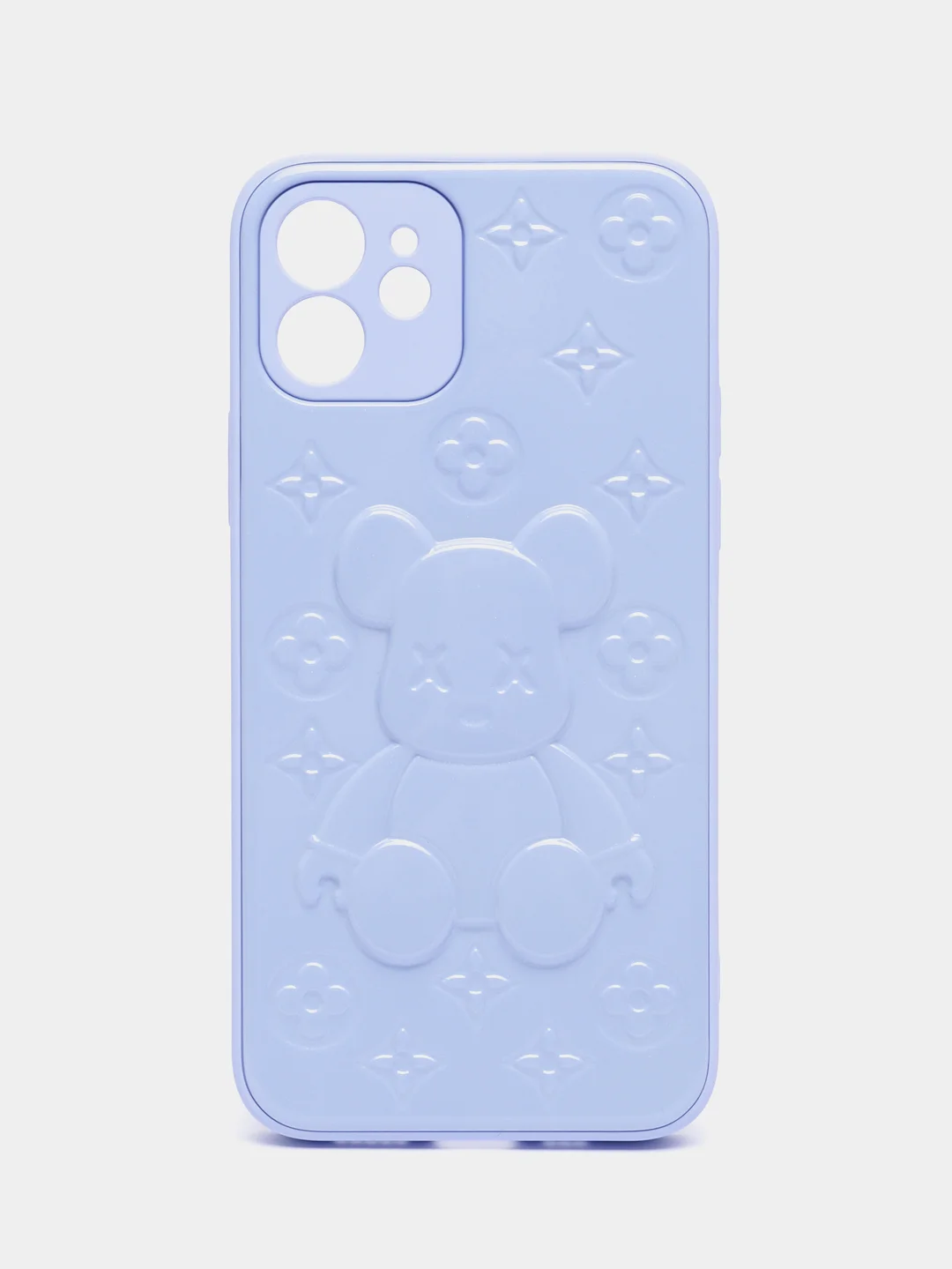Небесно-голубой чехол на iPhone 12/12 Pro/13/13 Pro