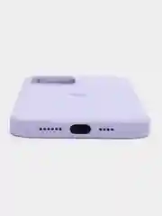 Лавандовый чехол силиконовый на iPhone XS Max, 11 Pro, 11 Pro Max, 12 Mini, 12 Pro Max, 13 Mini