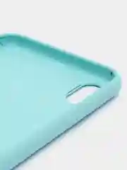Бирюзовый чехол силиконовый на iPhone XS Max, 11 Pro, 11 Pro Max, 12 Mini, 12 Pro Max, 13 Mini