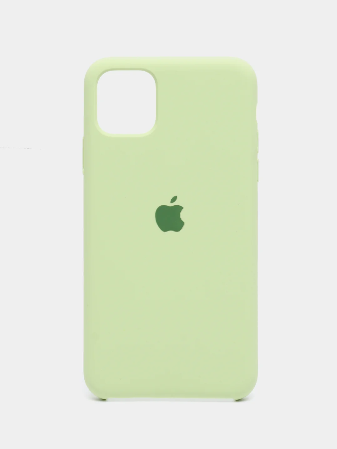 Мятный чехол силиконовый на iPhone XS Max, 11 Pro, 11 Pro Max, 12 Mini, 12 Pro Max, 13 Mini