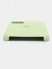 Мятный чехол силиконовый на iPhone XS Max, 11 Pro, 11 Pro Max, 12 Mini, 12 Pro Max, 13 Mini