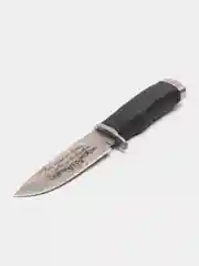 Нож с лазерной гравировкой, из нержавеющей стали