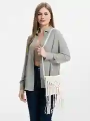 Белый женская сумка