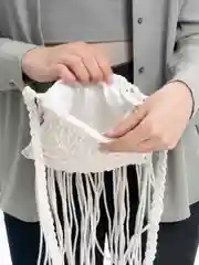 Белый женская сумка