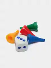 Набор конусных фишек + кубик для настольных игр