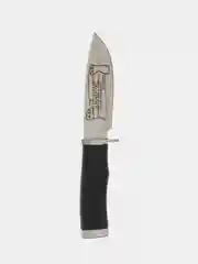 Нож с лазерной гравировкой, из нержавеющей стали, для охоты и рыбалки