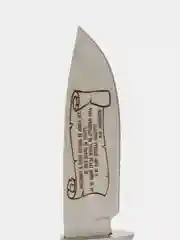 Нож с лазерной гравировкой, из нержавеющей стали, для охоты и рыбалки