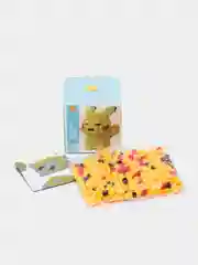 Желтый конструктор пиксельный, 3D конструктор, развивающая игрушка
