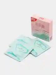 Розовый презервативы тонкие, фактурные, с двойной смазкой, 3 штуки