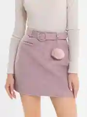 Розовый юбка женская