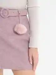 Розовый юбка женская