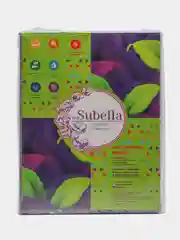 Постельное белье 1,5 сп / 2 спальное / евро / семейный Поплин ivSubelIa "Письмо", 70x70