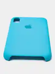 Голубой чехол силиконовый на iPhone XS Max, 11 Pro, 11 Pro Max, 12 Mini, 12 Pro Max, 13 Mini