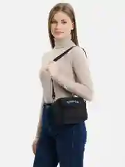Черный сумка кросс-боди женская, через плечо