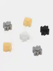 Черный конструктор пиксельный, 3D конструктор, развивающая игрушка