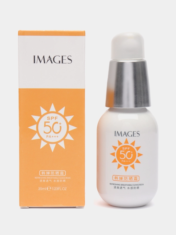 Солнцезащитный крем для лица Images от загара, водостойкий, увлажняющий SPF 50