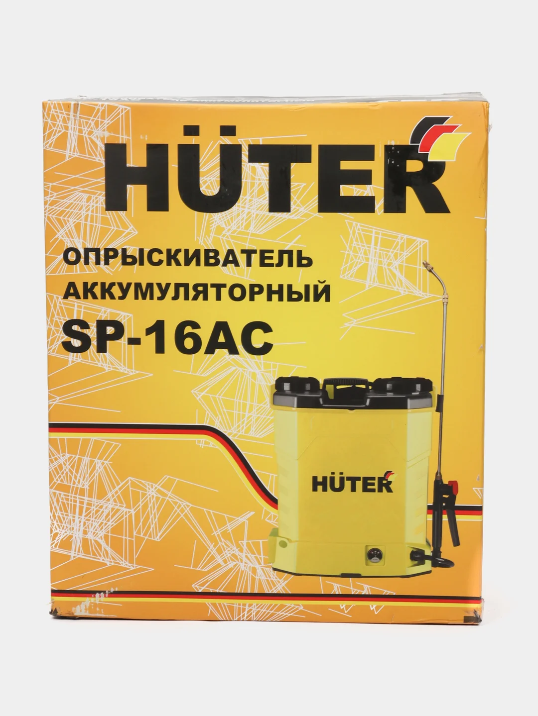 Опрыскиватель садовый аккумуляторный Huter SP-16AC 70/13/29