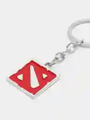 Серебряный dota 2, брелок