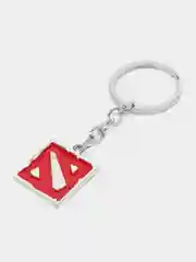 Серебряный dota 2, брелок