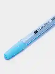 Шоколадный синяя шариковая ручка "Pastel"