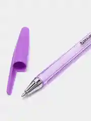 Шоколадный синяя шариковая ручка "Pastel"