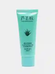 Бирюзовый универсальный гель алоэ вера для лица и тела Aloe Vera 99%, гель после ожогов и воспалений