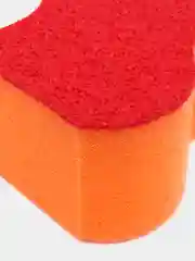 Губка для мойки, с эластомером, волна