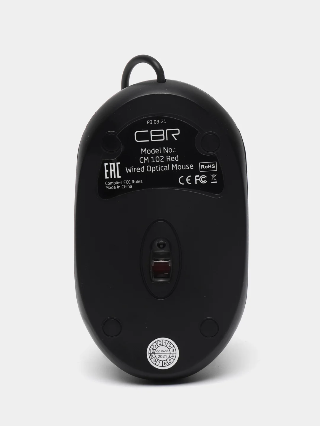 Красный мышь компьютерная CBR CM 102