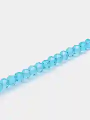 Лазурный бусины рондели граненые