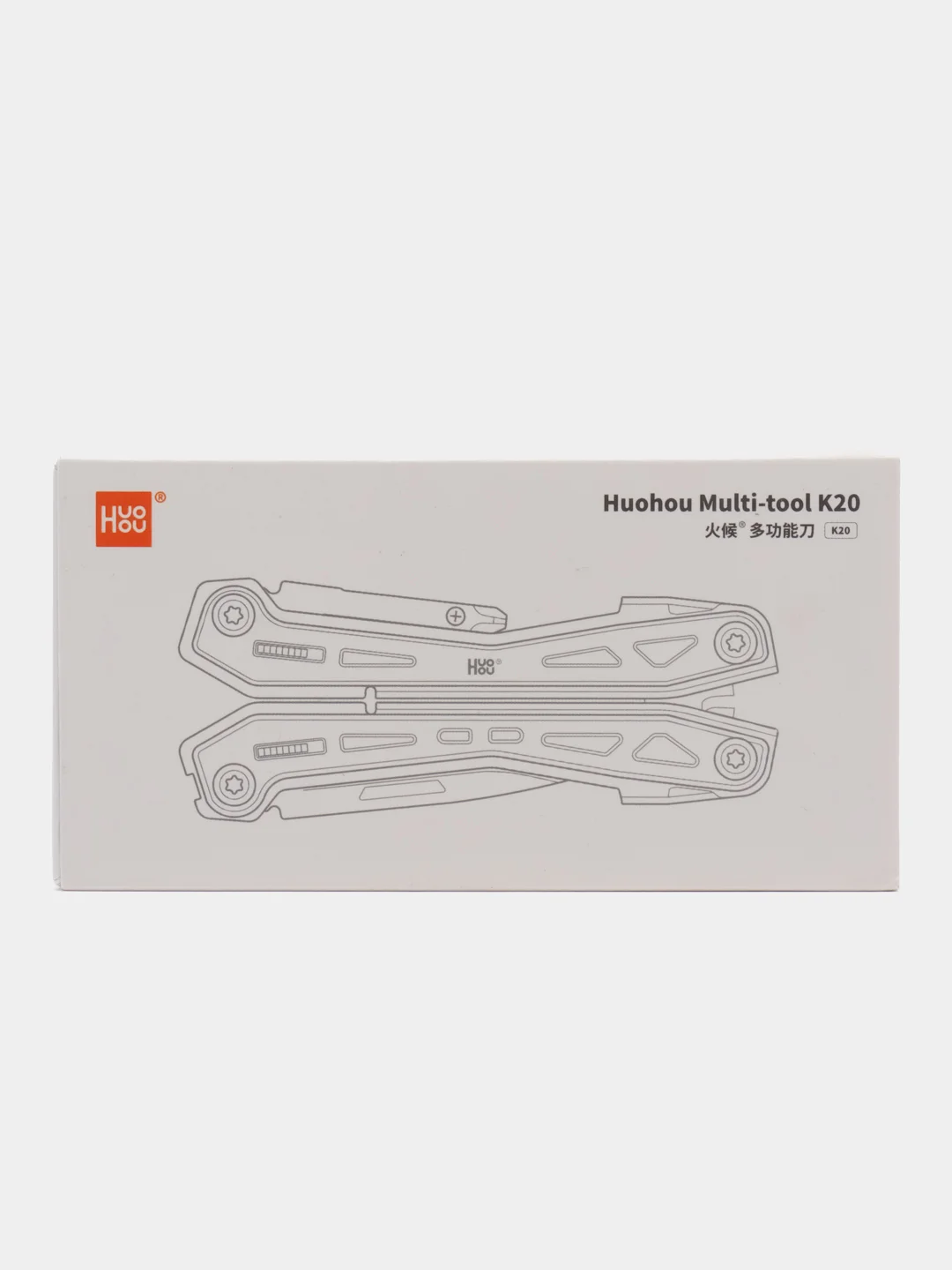 Серебряный мультитул Xiaomi HuoHou Multifunction Knife K20, HU0254