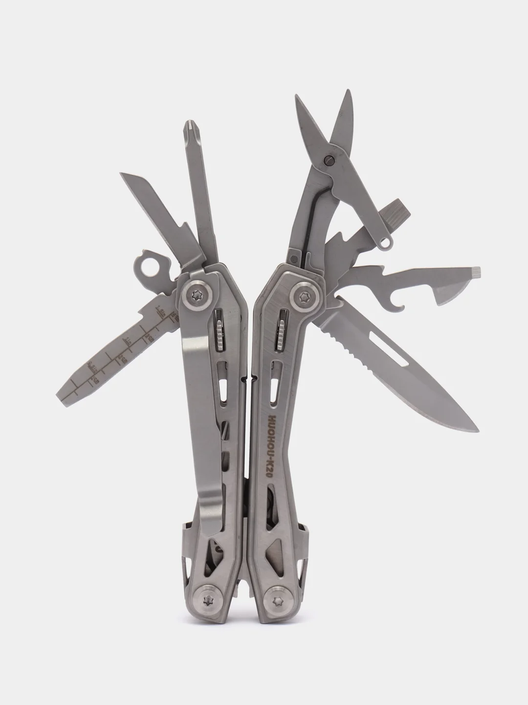 Серебряный мультитул Xiaomi HuoHou Multifunction Knife K20, HU0254