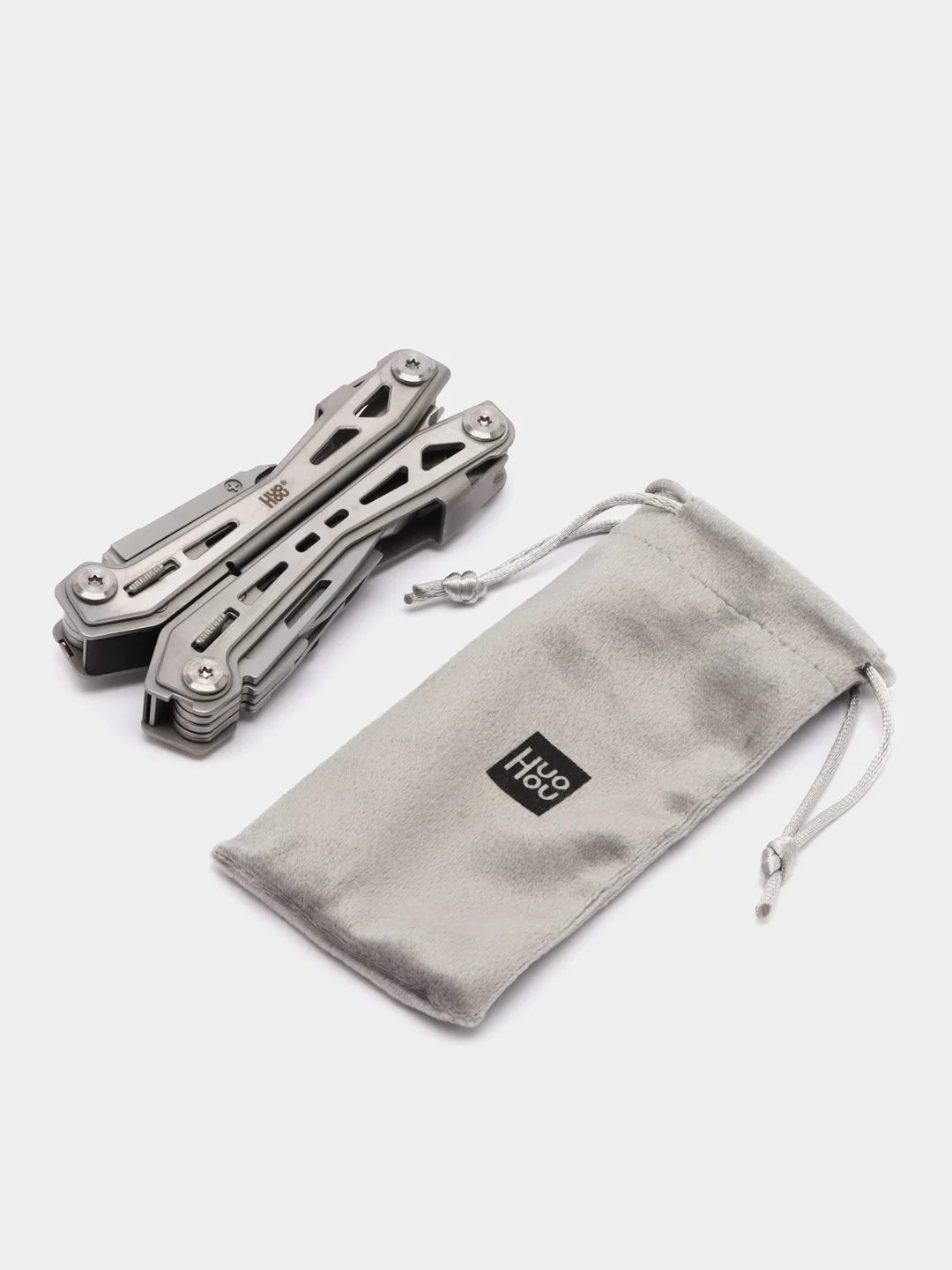 Серебряный мультитул Xiaomi HuoHou Multifunction Knife K20, HU0254