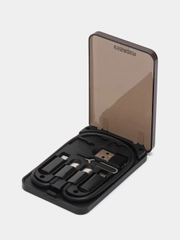 Набор для зарядки телефона 3 в 1, универсальный, с разъёмами lightning MicroUSB Type-c