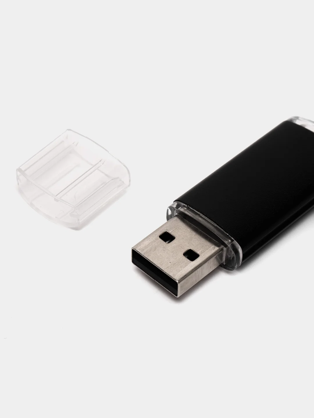 Черный флешка USB, флеш-накопитель объемом 64 Гб