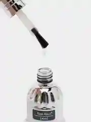 Серебряный укрепляющая база и топ для ногтей, с разными эффектами, маникюр и педикюр