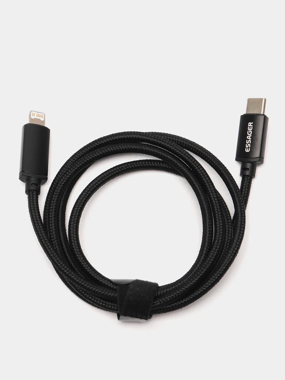 Кабель быстрой зарядки USB Type-C / Lightning с дисплеем