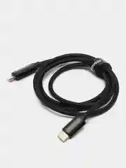 Кабель быстрой зарядки USB Type-C / Lightning с дисплеем