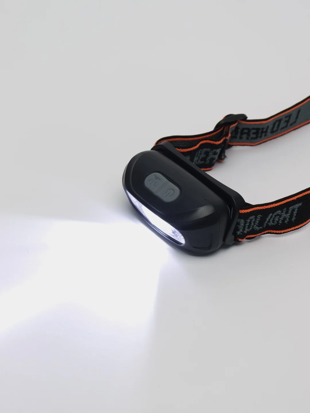 Фонарь налобный с USB и датчиком движения