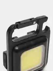 Портативный мини фонарик Uspeh 0823 COB с магнитом и карабином, 4 режима, зарядка USB