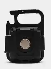 Портативный мини фонарик Uspeh 0823 COB с магнитом и карабином, 4 режима, зарядка USB