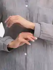 Серый рубашка женская, летняя, легкая, под лён