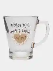 Белый кружка "Аура", 300 мл