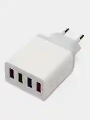 Белый зарядное устройство для телефона, 4 USB, адаптер для смартфона, блок питания сетевой