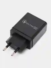 Черный зарядное устройство для телефона, 4 USB, адаптер для смартфона, блок питания сетевой