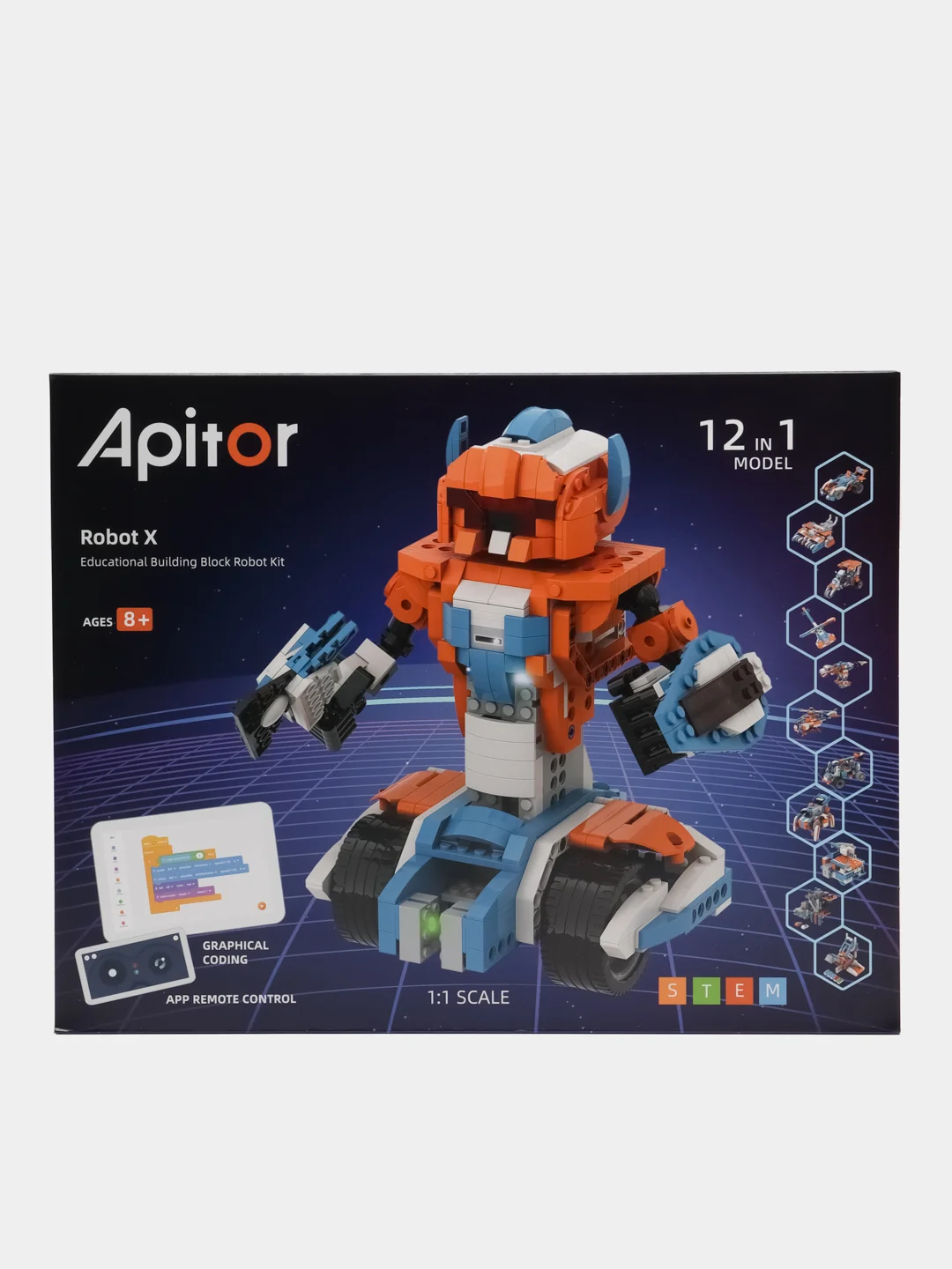 Apitor robot. Конструктор apitor smart 12в1 программируемый. jie star конструктор роботы. программируемый конструктор alilo 12в1. apitor robot x 12в1 купить.