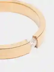 Желтый кольцо женское