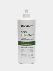 ECOCLARme / Увлажняющий шампунь для волос SOS THERAPY, 1000 мл