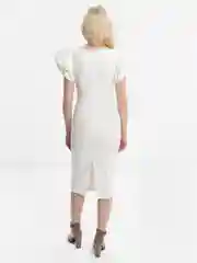 Белый вечернее платье