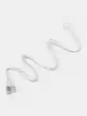 Кабель для зарядки и передачи данных Micro USB-Lightning для Apple iPhone, белый