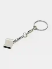 Серый флешка USB, флеш-накопитель объемом 64 Гб